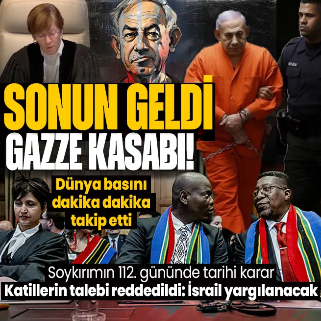 Uluslararası Adalet Divanından tarihi karar! İsrail soykırımla yargılanacak: İddialar ispatlandı | Terör devleti için ihtiyati tedbir kararı