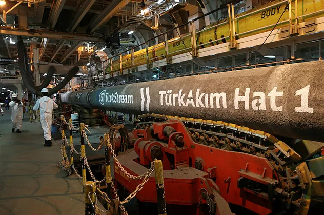 TürkAkım'da gaz sevkiyatı resmen başladı!