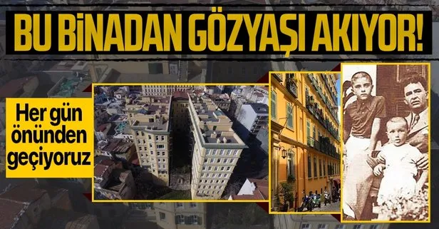 Beyoğlu’nun simgelerinden Doğan Apartmanı içinde büyük bir acı taşıyor: Gizemli apartmanlar