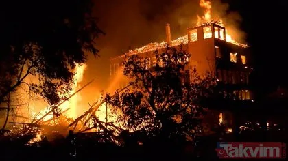Bursa Osmangazi’deki tarihi ipek fabrikası alevlere teslim oldu! Yangın kontrol altına alındı