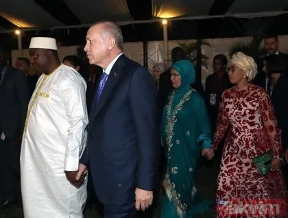 Başkan Erdoğan’ın 3 günlük Afrika turundan dikkat çeken kareler