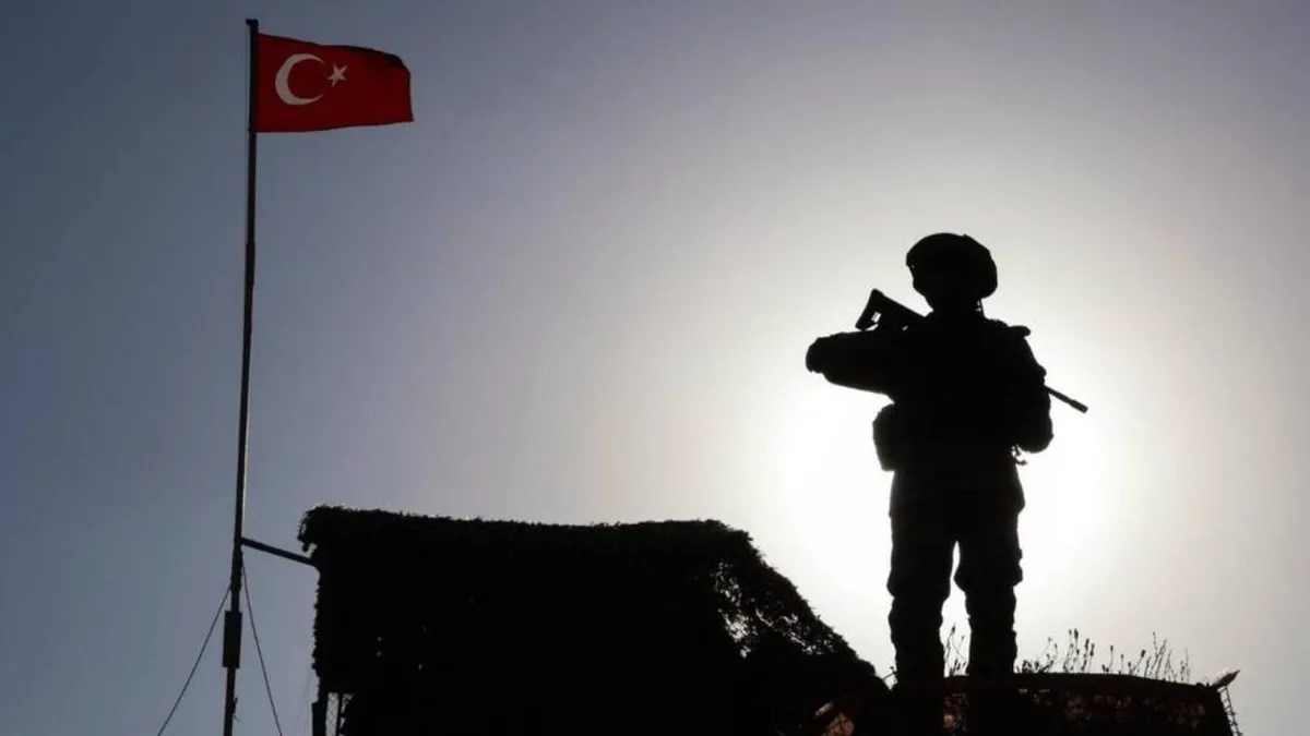 PKK üyesi Yunanistan'a kaçamadan enselendi