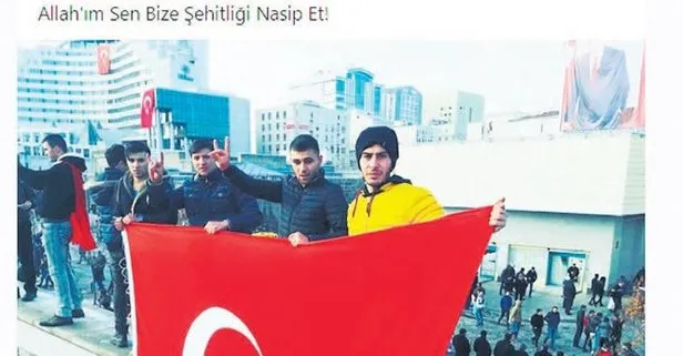Mücahit mesajı