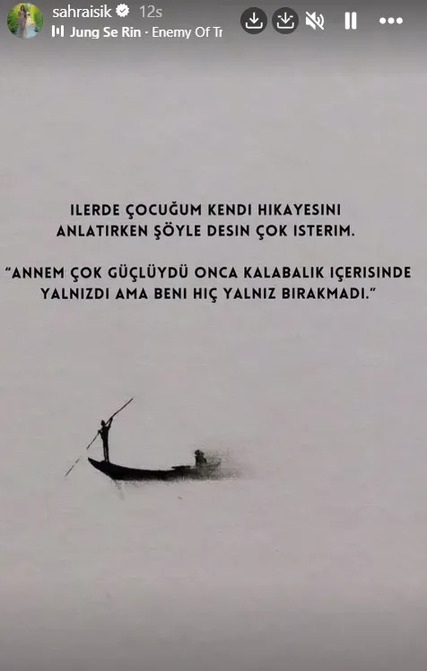Survivor Sahra Işık'tan boşanma sonrası oğluyla duygusal paylaşım: "Seni benden kimse alamaz"-7