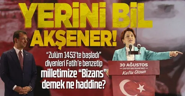 İmamoğlu’na Fatih’e benzetmesine sert tepki