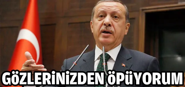 Gözlerinizden öpüyorum