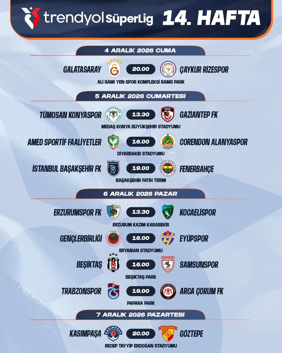 Galatasaray-Fenerbahçe derbisinin tarihi belli oldu: 26 Ekim'de oynanacak-10