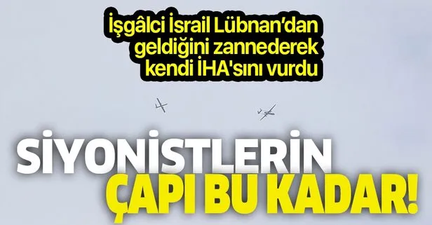 İsrail, Lübnan’dan geldiğini zannederek kendi İHA'sını vurdu