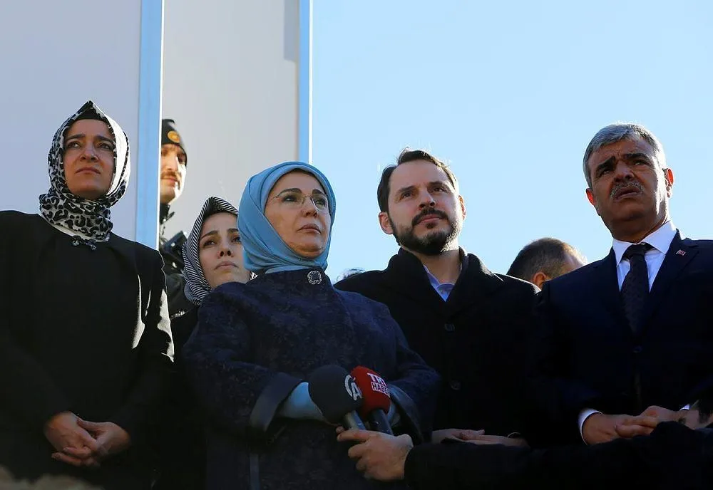 Emine Erdoğan, Siirt'teki maden faciası bölgesinde-7