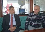 Sinop’ta yanan kuru yük gemisi mürettebatını kurtaran balıkçılar, o anları anlattı