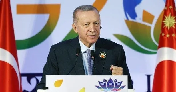 Başkan Erdoğan'dan G20 Liderler Zirvesi'nde devlet başkanlarına anlamlı hediye: Dünya ortak evimiz