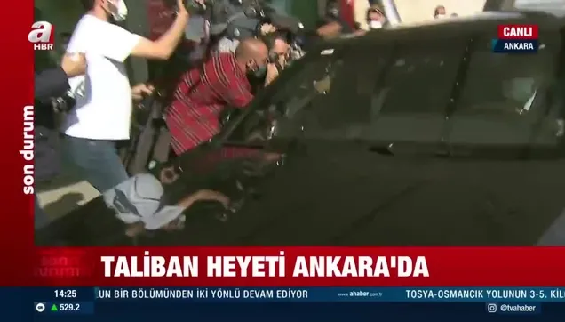 Son dakika: Taliban heyeti Ankara'da