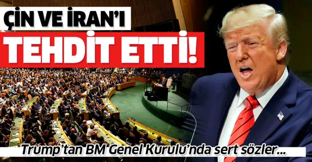 Son dakika: ABD Başkanı Trump'tan BM Genel Kurulu'nda önemli açıklamalar