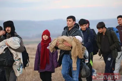 Son dakika: Türkiye kapıları açtı! Binlerce düzensiz göçmen Avrupa sınırına ilerliyor