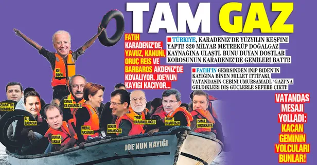 Türkiye, Karadeniz’de yüzyılın doğalgaz keşfini yaptı! Joe Biden ve dostlar korosunun gemileri battı
