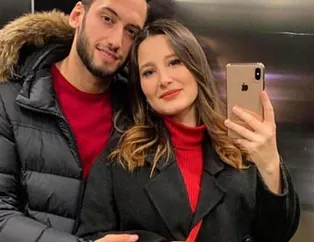 Milan'ın yıldızı Hakan Çalhanoğlu ile eşi Sinem Gündoğdu'nun kızları Liya'dan ilk poz!