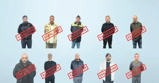 Kırmızı bültenle aranan 10 suçlu Türkiye'ye getirildi