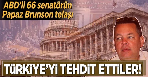 ABD’li 66 senatörden Türkiye’ye tehdit dolu mektup!