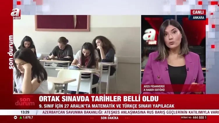 Ortak sınavda tarihler belli oldu!