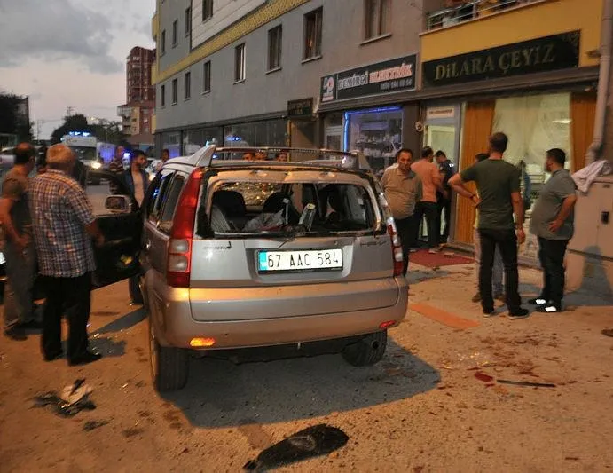 Zonguldak’ta taşlı sopalı kavga!
