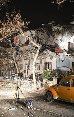 Ankara'da doğalgaz patlaması
