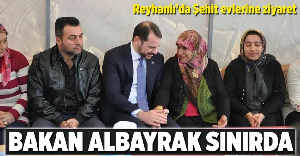 Bakan Albayrak'tan şehit ailelerine ziyaret