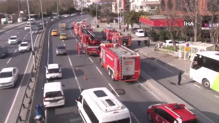 Bakırköy'de 6 katlı otelde yangın paniği!