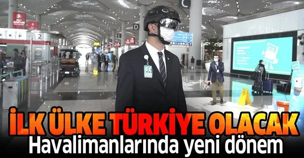 Havalimanlarında yeni dönem