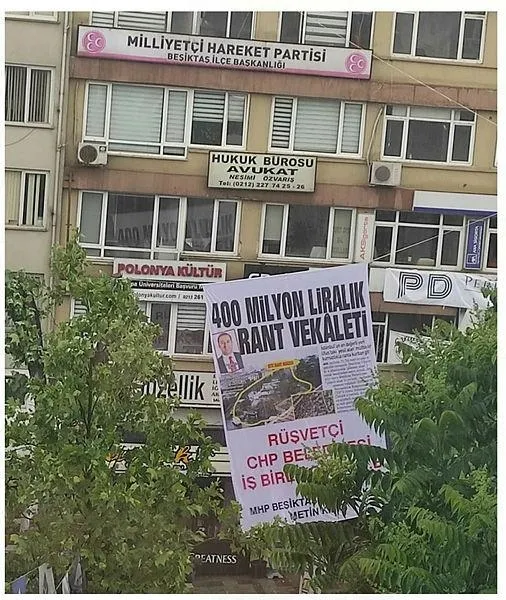 CHP’li Beşiktaş Belediyesi’nde 400 milyon liralık rant oyunu! Rüşvetçi belediye iş birlikçi İBB-4