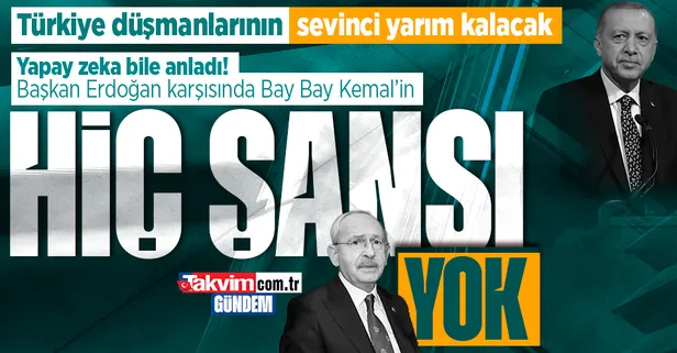 Kılıçdaroğlu'nun adaylığı açıklandı: Türkiye karşıtı blok sevince boğuldu! Yapay zeka: Şansı yok