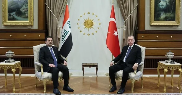 Başkan Erdoğan Irak Başbakanı Sudani ile görüştü: Terörle mücadelede iş birliği masada