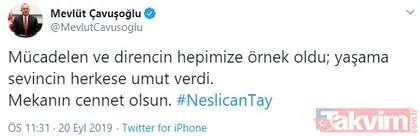 Neslican Tay tüm Türkiye’yi yasa boğdu! Herkes Neslican için ağlıyor...
