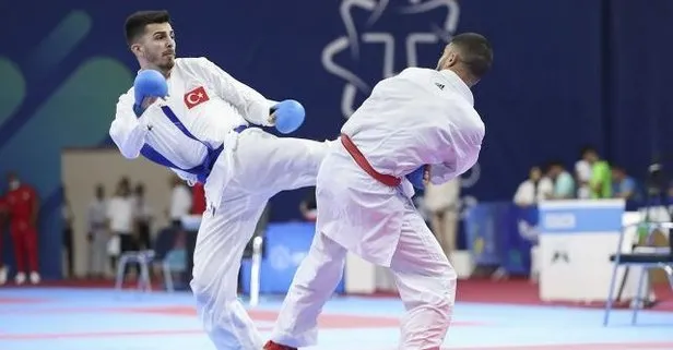 Cezayir’de düzenlenen Akdeniz Oyunları’nda milli karateci Eray Şamdan altın madalya kazandı