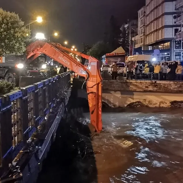 Ordu’da sel sonrası heyelan