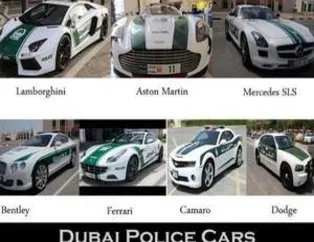 Dubai polisine 'süper araba'
