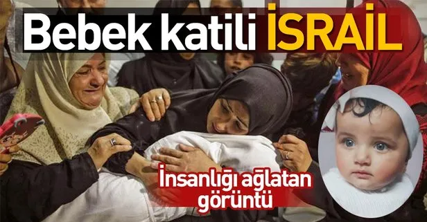 İsrail 8 aylık Leyla bebeği de katletti!