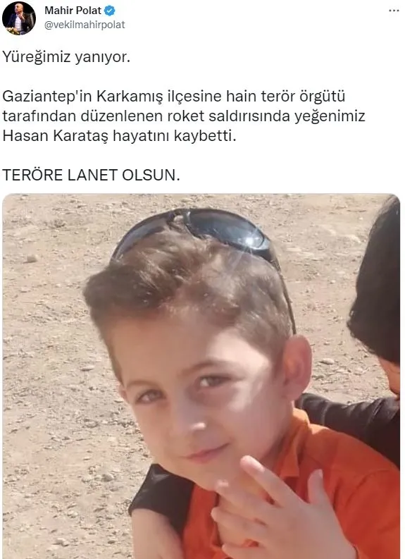 Son dakika: Terör örgütü YPG/PKK'dan Karkamış ve Öncüpınar'a roket saldırısı! Hayatını kaybeden çocuk CHP'li vekilin yeğeni çıktı!-12