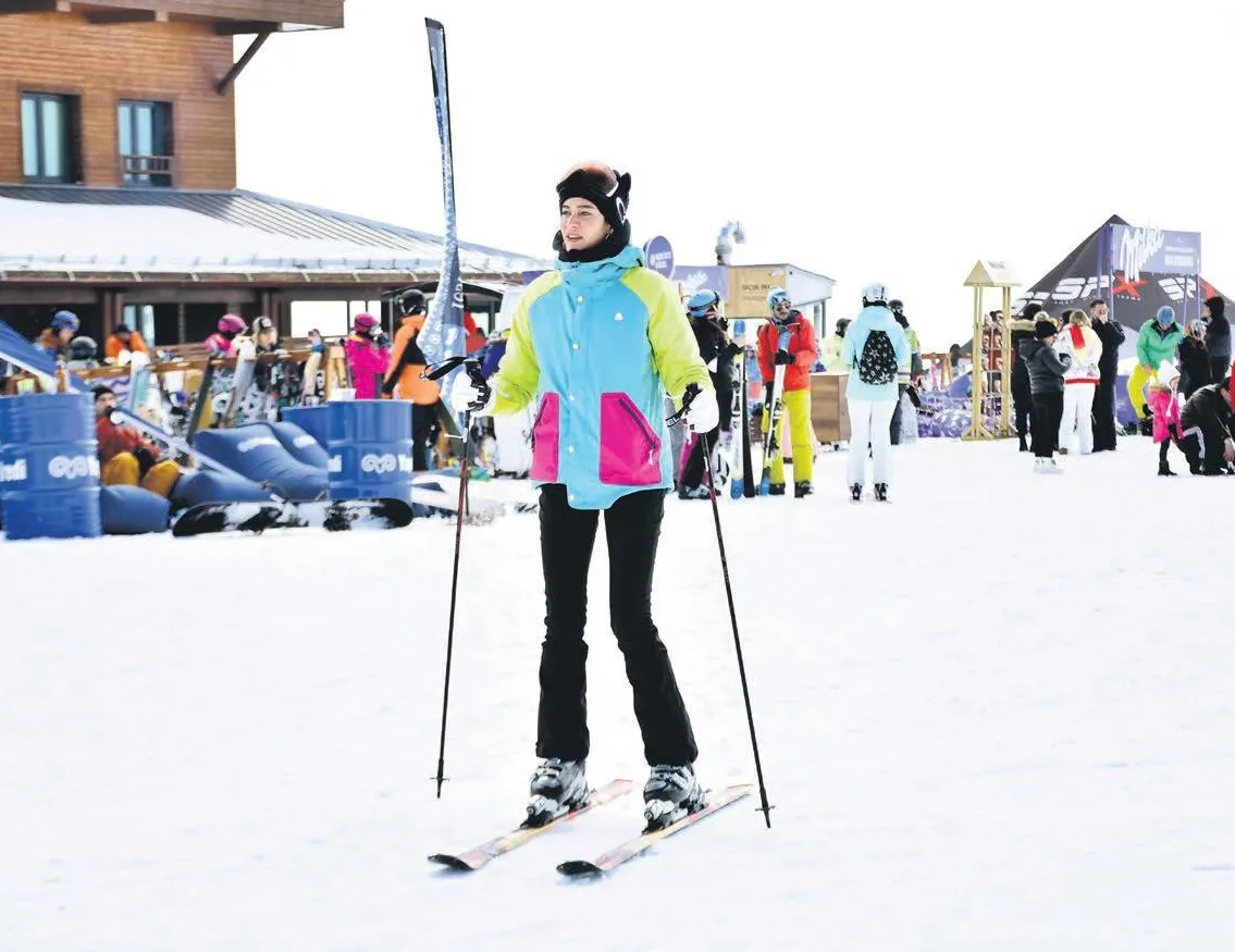 Erciyes’te ünlü zirvesi