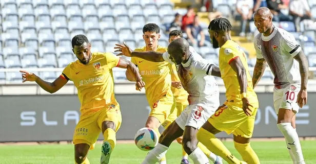 Kayserispor deplasmanda Hatayspor'u tek golle geçti!