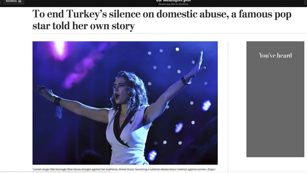 ABD’deki Washington Post, Sıla’nın Ahmet Kural’la ilgili şiddet iddiası üzerinden Türkiye'yi karalamaya çalıştı-1