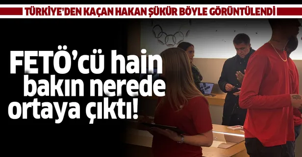 Firari FETÖ’cü Hakan Şükür'ün yeni görüntüleri ortaya çıktı! Bakın nerede görüntülendi
