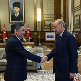 Başkan Erdoğan Kazakistan Başbakanı Oljas Bektenov’u kabul etti!
