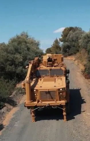 Mehmetçiğin yeni yardımcısı METİ Kara Kuvvetleri Komutanlığı envanterine girdi