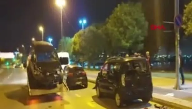 Kartal'da can pazarı! Kontrolden çıktı önce 3 otomobile ardından 3 yayaya çarptı