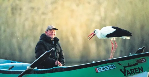 Yaren Leylek 14. yılda yine aynı noktada dostuyla buluştu!