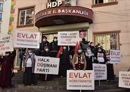 Diyarbakır anneleri 17 günlük tam kapanmasının ardından tekrar HDP il binası önünde