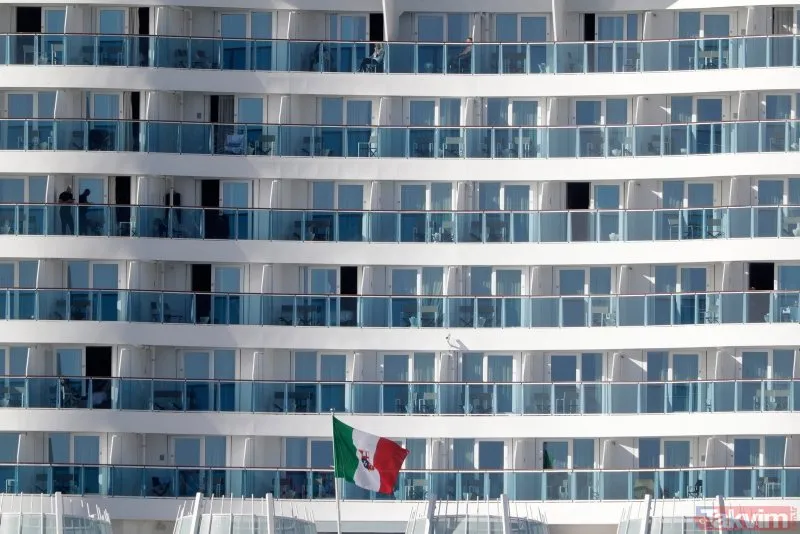 Son dakika: İtalya'da koronavirüs alarmı! 7 bin kişi taşıyan gemi karantinaya alındı