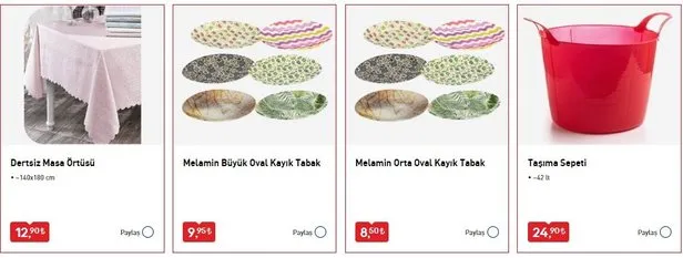 BİM 24 Temmuz Cuma aktüel kataloğunda onlarca sürpriz! Mutfak