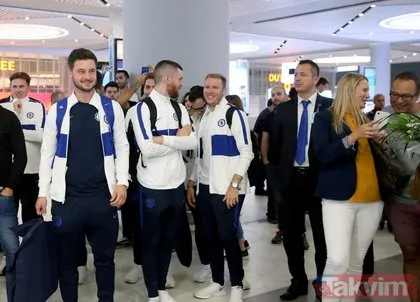Chelsea Süper Kupa Finali için İstanbul’a geldi