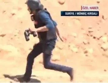 A Haber ekibine ateş açıldı!